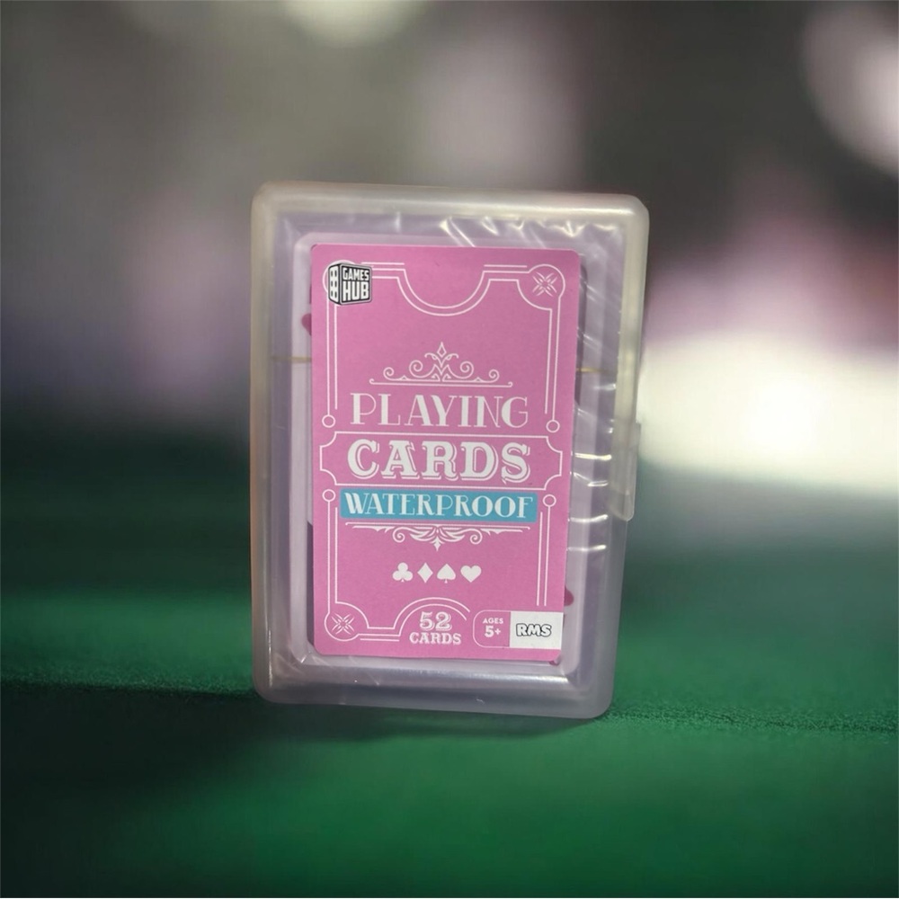 Waterproof Playing Cards - Pink Deck